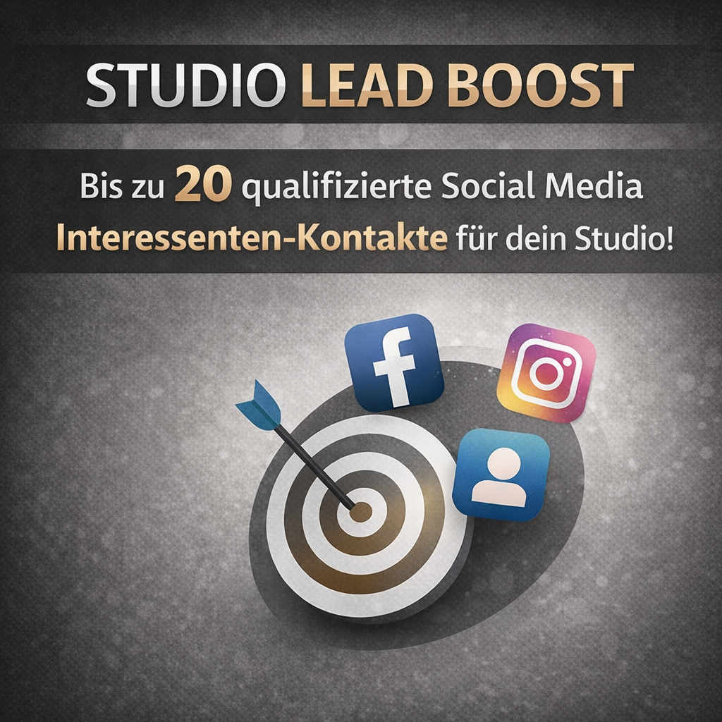 Studio Lead Boost - Qualifizierte Social Media Leads für Kosmetikstudios & Ästhetikpraxen